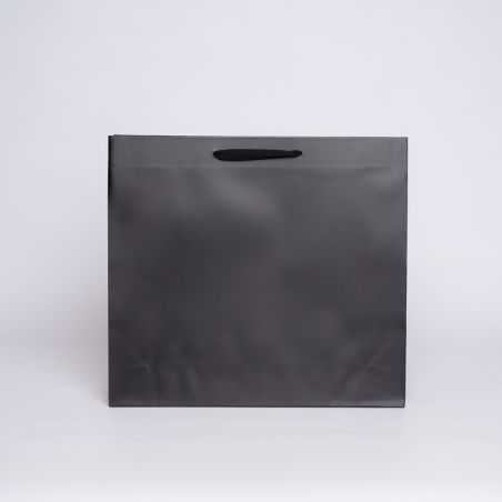 Sac papier personnalisé Noblesse Plastifié 42x11x38 CM | SAC PAPIER NOBLESSE PLASTIFIÉ | IMPRESSION EN SÉRIGRAPHIE SUR UNE FA...