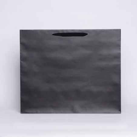 Sac papier personnalisé Noblesse Plastifié 54x12x45 CM | SAC PAPIER NOBLESSE PLASTIFIÉ | IMPRESSION EN SÉRIGRAPHIE SUR UNE FA...