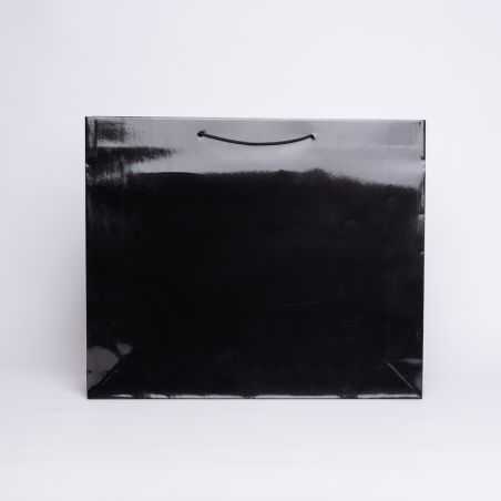 Sac papier personnalisé Noblesse Plastifié 54x12x45 CM | SAC PAPIER NOBLESSE PLASTIFIÉ | IMPRESSION EN SÉRIGRAPHIE SUR DEUX F...