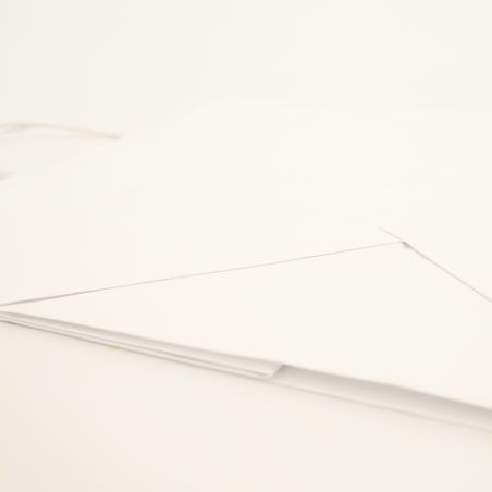 Sac papier personnalisé Safari 32x12x41 CM | SAC PAPIER SAFARI | IMPRESSION FLEXO EN UNE COULEUR SUR ZONES PRÉDÉFINIES SUR LE...