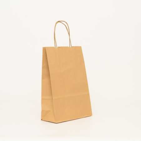 Sac papier personnalisé Safari 32x12x41 CM | SAC PAPIER SAFARI | IMPRESSION FLEXO EN DEUX COULEURS SUR ZONES PRÉDÉFINIES SUR ...