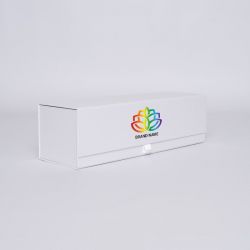 Caja magnética personalizada Bottlebox 10x33x10 CM | BOTTLE BOX |CAJA PARA 1 BOTELLA | IMPRESIÓN DIGITAL EN ÁREA PREDEFINIDA