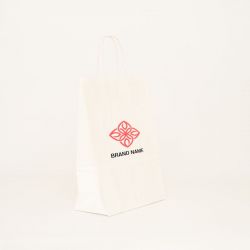 Customized Personalized shopping bag Safari 26x12x34 CM | SHOPPING BAG SAFARI | FLEXO PRINTING IN TWO COLOURS ON FIXED AREAS ...