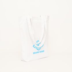 Sac coton réutilisable personnalisé avec poche 38x42 CM | TOTE BAG POCKET EN COTON | IMPRESSION EN SÉRIGRAPHIE SUR DEUX FACES...