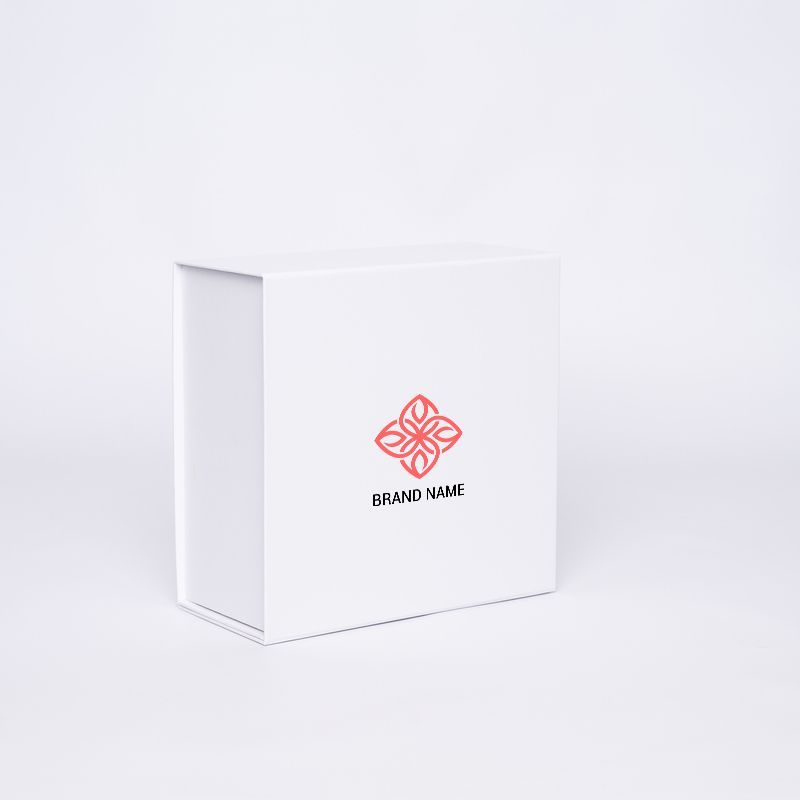 Scatola magnetica personalizzata Wonderbox 22x22x10 CM | WONDERBOX | CARTA STANDARD | STAMPA SERIGRAFICA SU UN LATO IN DUE CO...