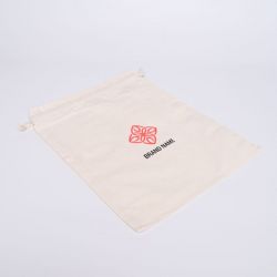 Customized Personalized cotton pouch 29x38 CM | COTTON POUCH | SCREEN PRINTING ON ONE SIDE IN TWO COLOURS