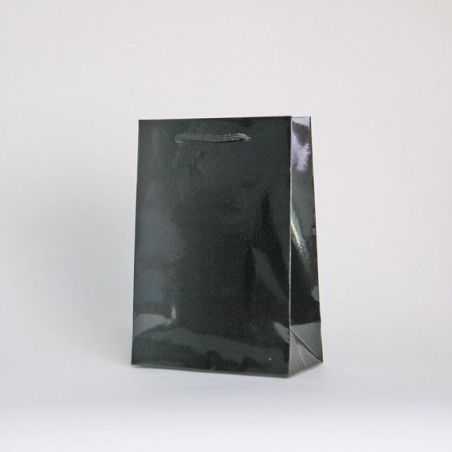 Sacs avec poignées de corde ou en ruban Sac papier Noblesse plastifié