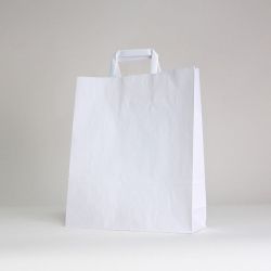 Sacs Papier Faits En Machine Sac Papier BOX Blanc