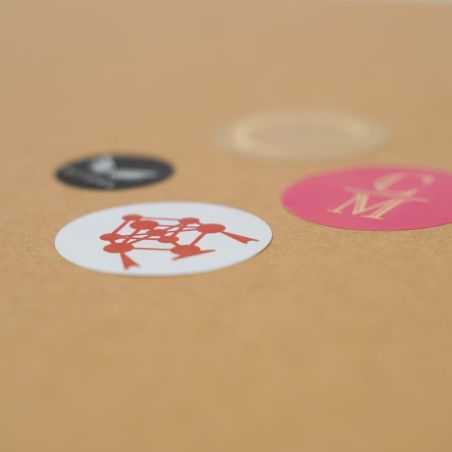 Sticker personnalisé Autocollant rond