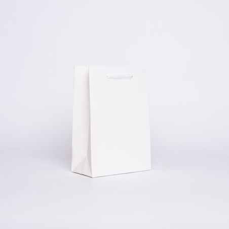 Sacs avec poignées de corde ou en ruban Sac papier Noblesse plastifié