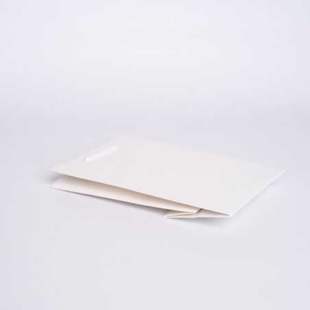 Sacs avec poignées de corde ou en ruban Sac papier Noblesse plastifié