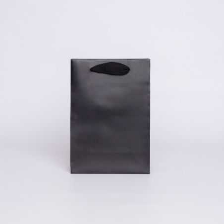 Sacs avec poignées de corde ou en ruban Sac papier Noblesse plastifié