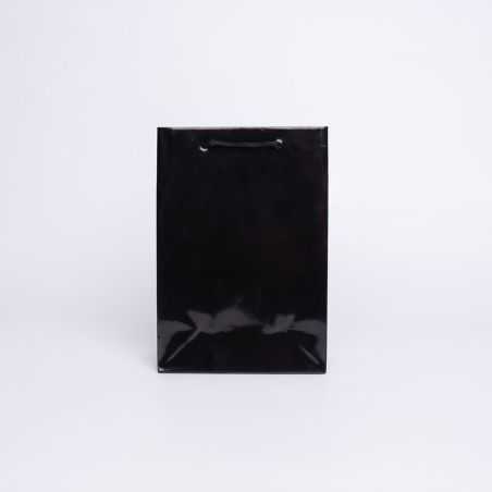 Sacs avec poignées de corde ou en ruban Sac papier Noblesse plastifié