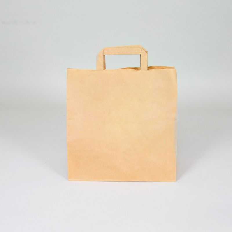 Sacs Papier Faits En Machine Sac Papier BOX En Kraft Brun Mainetti