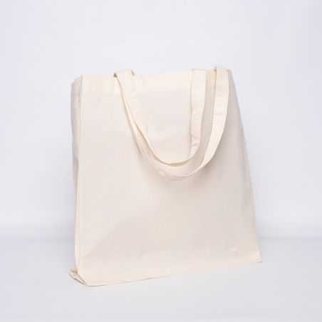 SAC COTON | 38x 42 CM | TOTE BAG AVEC POCHETTE