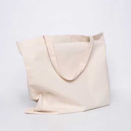 SAC COTON | 38x 42 CM | TOTE BAG AVEC POCHETTE