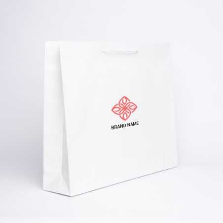 NOBLESSE PLASTIFIÉ | 54X12X45 CM | SAC PAPIER LAMINÉ