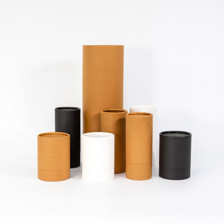 BOÎTE RONDE - TUBE EN CARTON