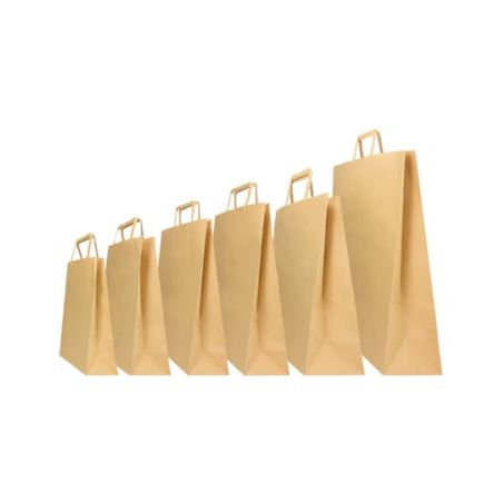 SAC PAPIER  POIGNÉE PLATE | 45X15X50