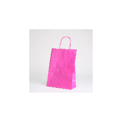 SAC PAPIER  POIGNÉE TORSADÉES| 14x09x21