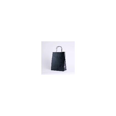 SAC PAPIER  POIGNÉE TORSADÉES| 22x10x29