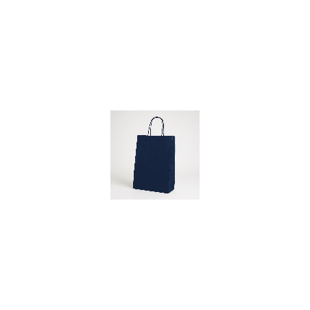 SAC PAPIER  POIGNÉE TORSADÉES| 26x11x35