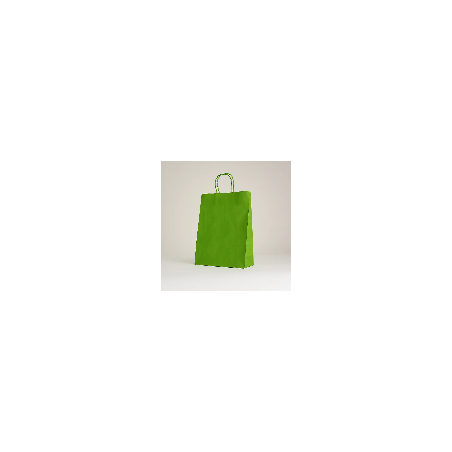 SAC PAPIER  POIGNÉE TORSADÉES| 26x11x35
