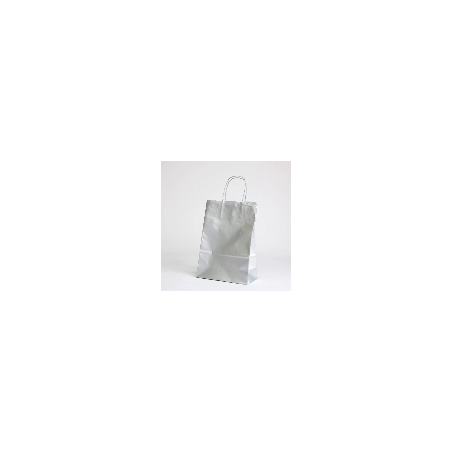 SAC PAPIER  POIGNÉE TORSADÉES| 26x11x35