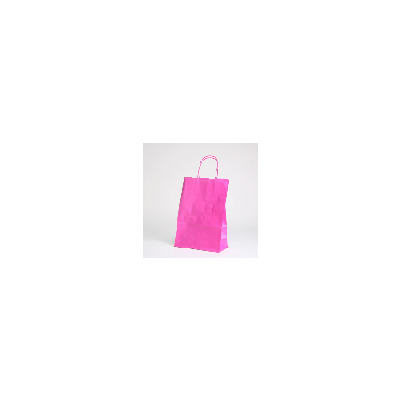 SAC PAPIER  POIGNÉE TORSADÉES| 26x11x35