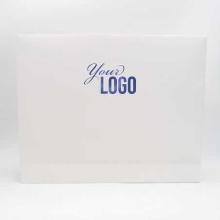 Pochette papier personnalisée Noblesse 52x11x42 CM | POCHETTE PAPIER NOBLESSE | IMPRESSION A CHAUD