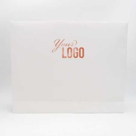 Pochette papier personnalisée Noblesse 52x11x42 CM | POCHETTE PAPIER NOBLESSE | IMPRESSION A CHAUD