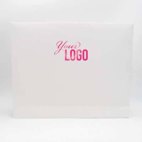 Pochette papier personnalisée Noblesse 52x11x42 CM | POCHETTE PAPIER NOBLESSE | IMPRESSION A CHAUD