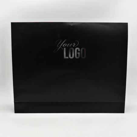 Pochette papier personnalisée Noblesse 52x11x42 CM | POCHETTE PAPIER NOBLESSE | IMPRESSION A CHAUD