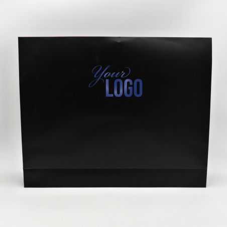 Pochette papier personnalisée Noblesse 52x11x42 CM | POCHETTE PAPIER NOBLESSE | IMPRESSION A CHAUD