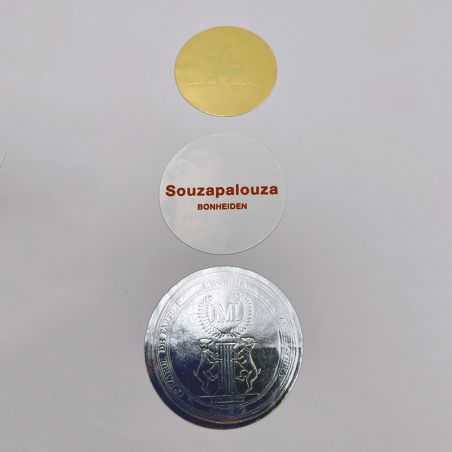 Sticker personnalisé 4,6x3,1 CM | STICKER | IMPRESSION À CHAUD