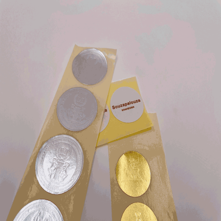 Sticker personnalisé 4,5 CM | STICKER | IMPRESSION À CHAUD