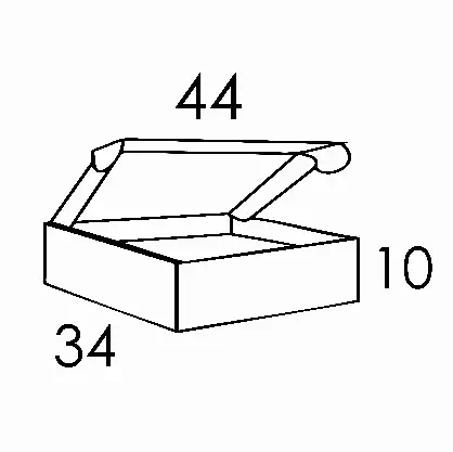 44x34x10 CM